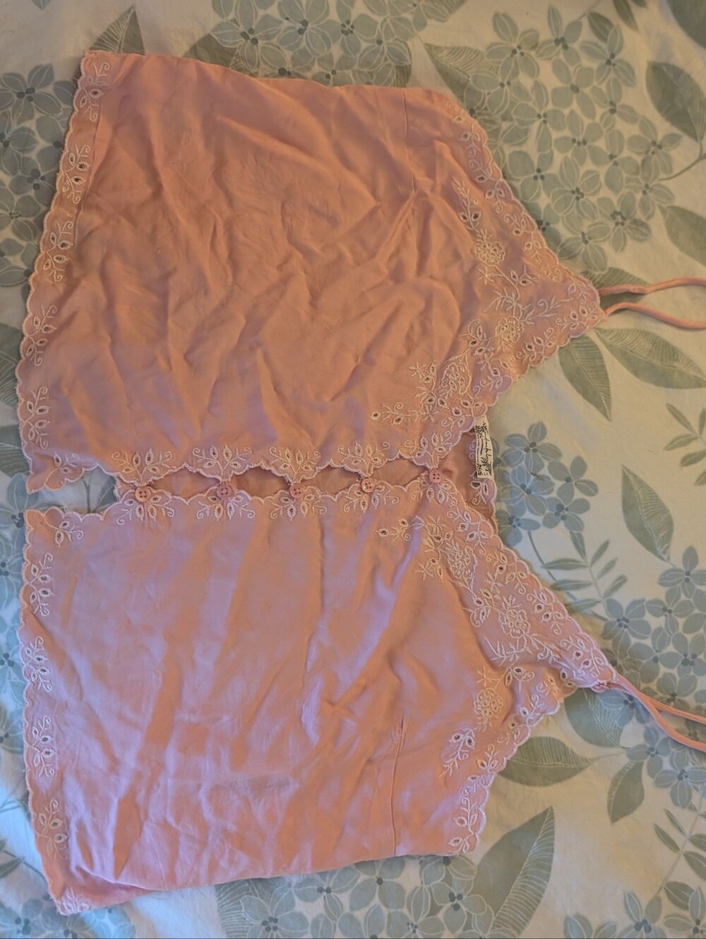 Free People NWOT Pieces Of You Cami sz LRG In Blossom Pink - Picture 14 of 14
